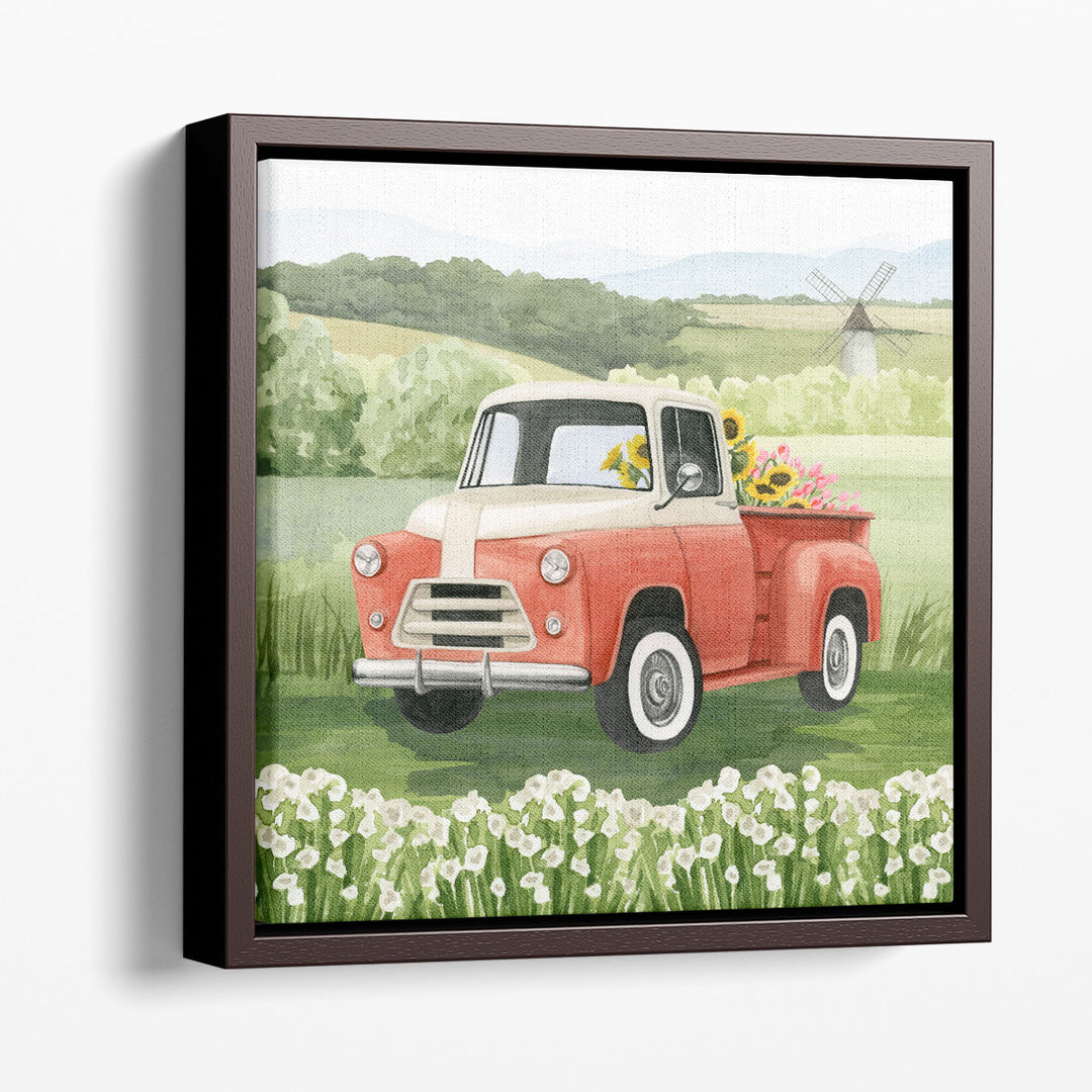 Flower Farm I - Canvas Print Wall Art