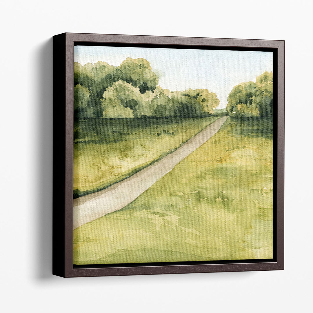 Golden Walk I - Canvas Print Wall Art