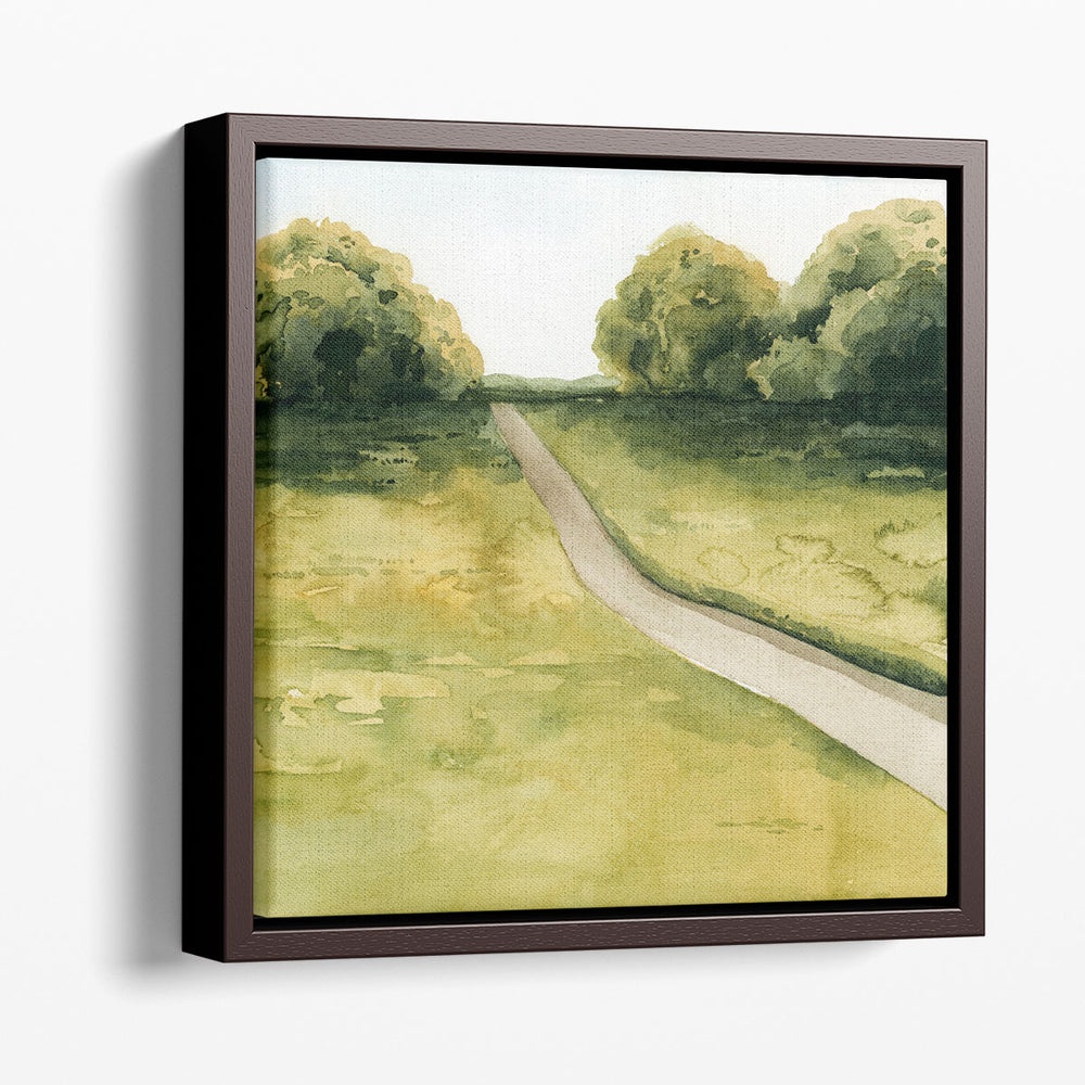 Golden Walk II - Canvas Print Wall Art