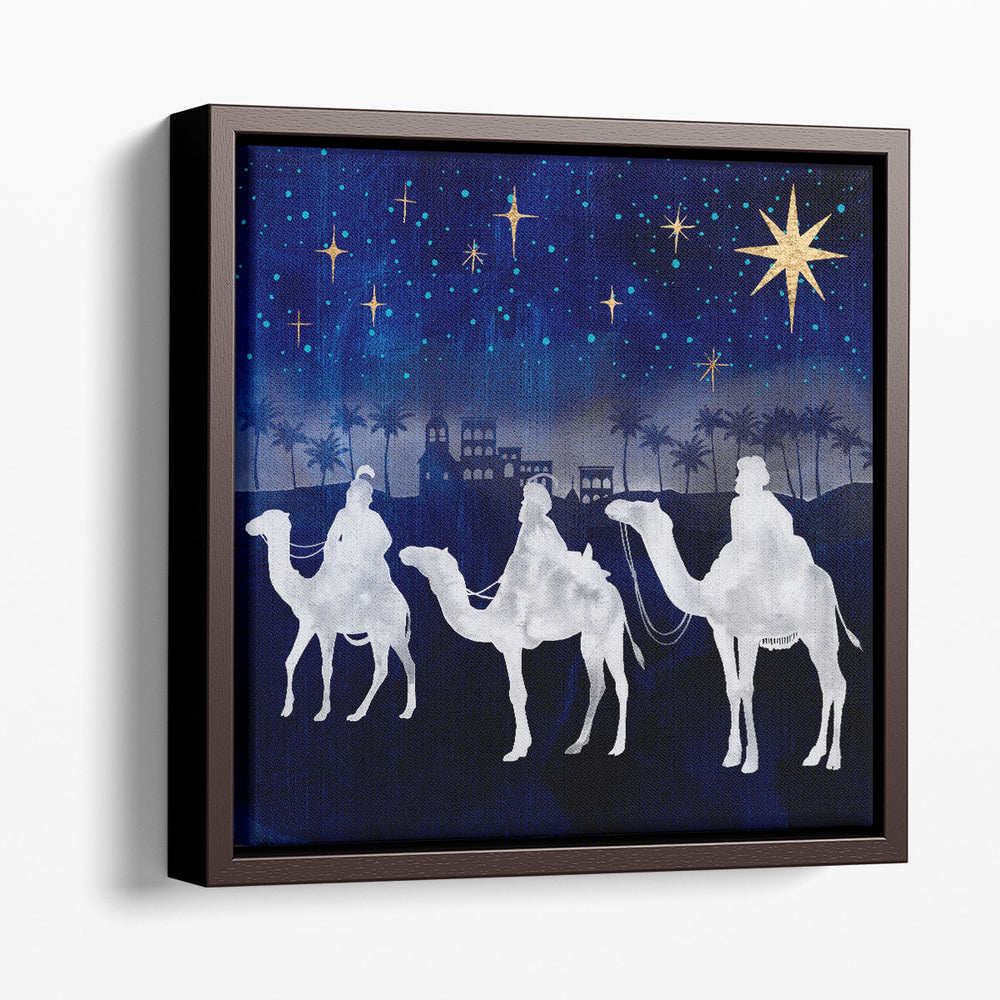 Midnight Star Of Bethlehem II - Canvas Print Wall Art