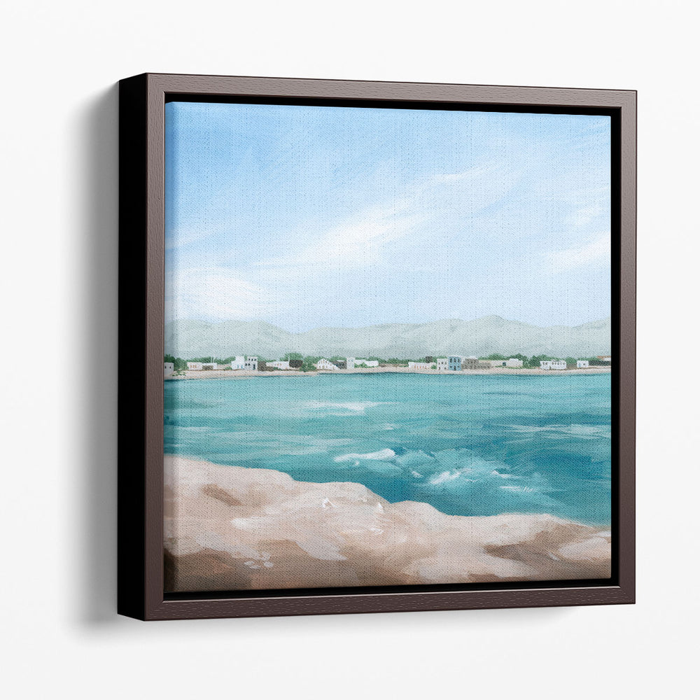 Turquoise Isle I - Canvas Print Wall Art