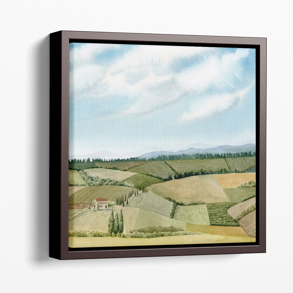 Tuscan Farmland I - Canvas Print Wall Art