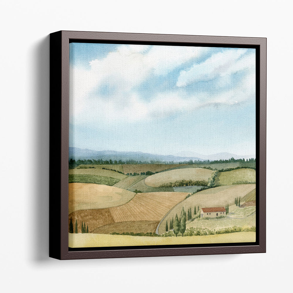 Tuscan Farmland II - Canvas Print Wall Art