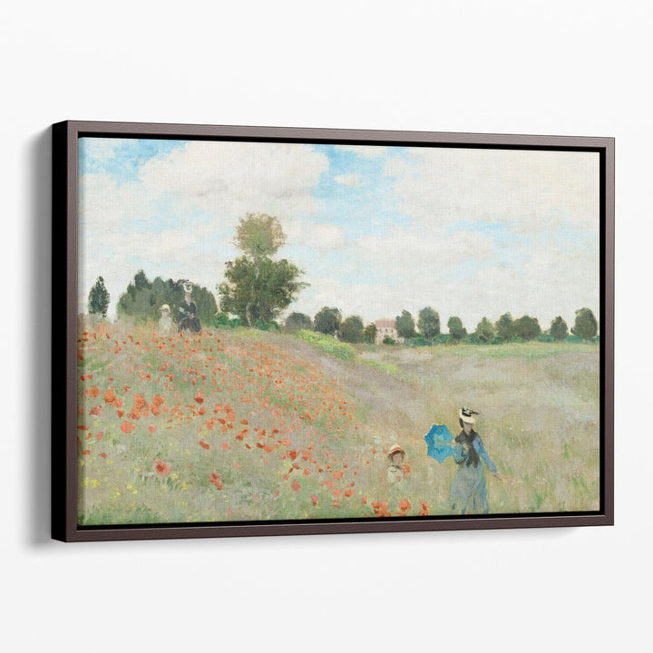 The Poppy Field Near Argenteuil, 1873 - Canvas Print Wall Art