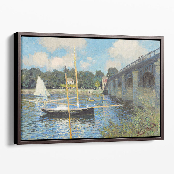 The Bridge at Argenteuil, 1874 - Canvas Print Wall Art