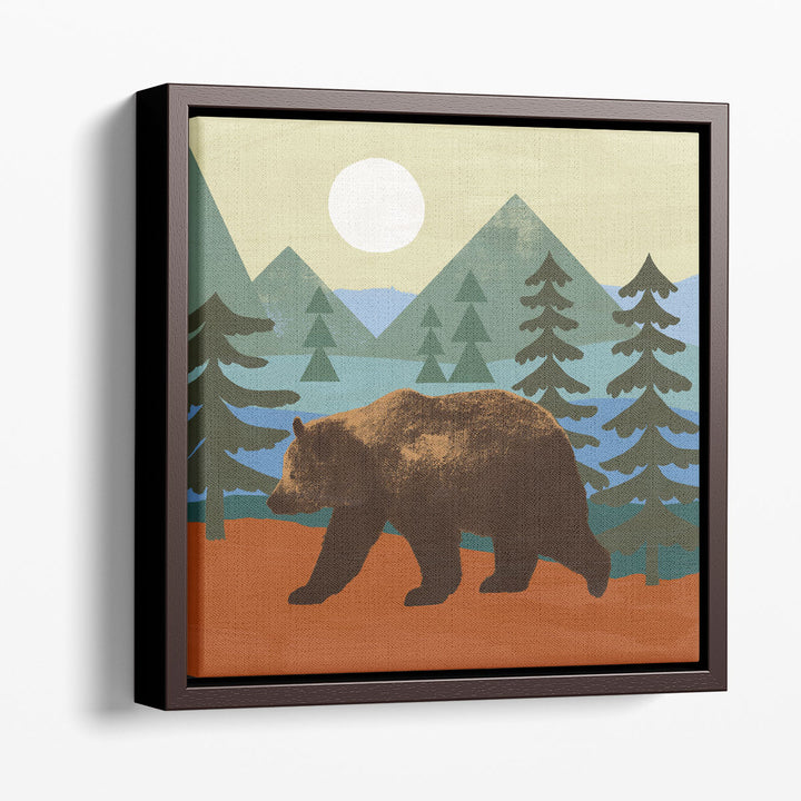 Trailside Animals I - Canvas Print Wall Art