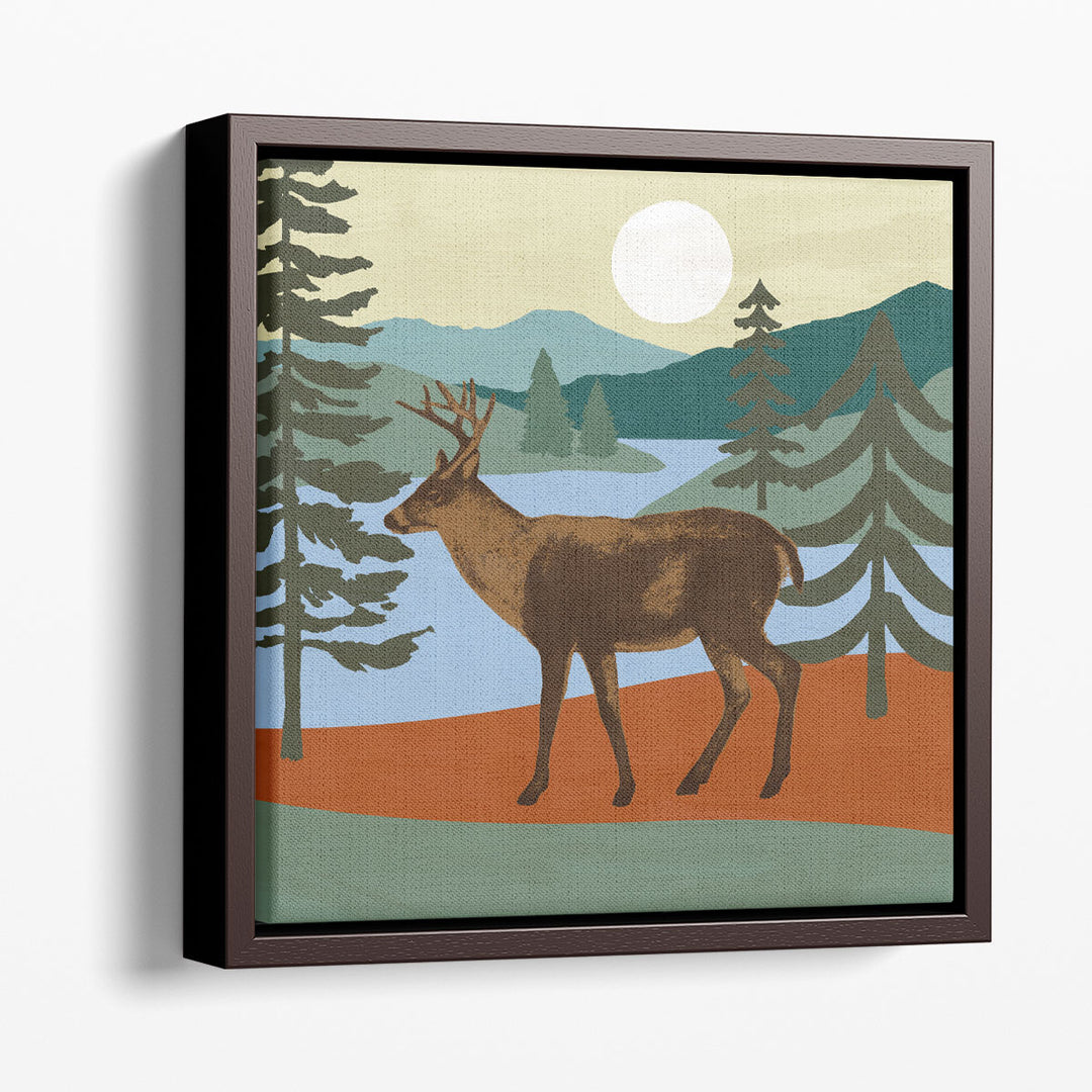 Trailside Animals IV - Canvas Print Wall Art