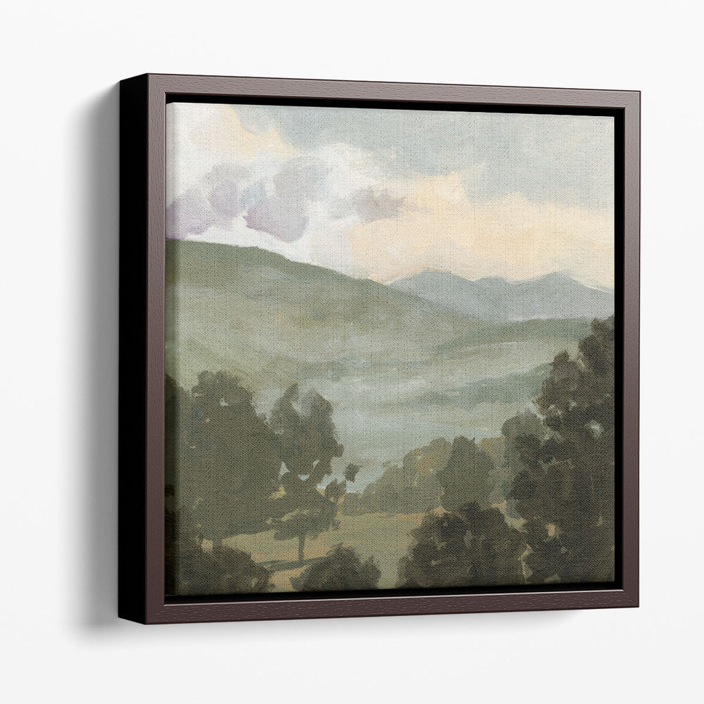 Valley Through The Trees I - Canvas Print Wall Art