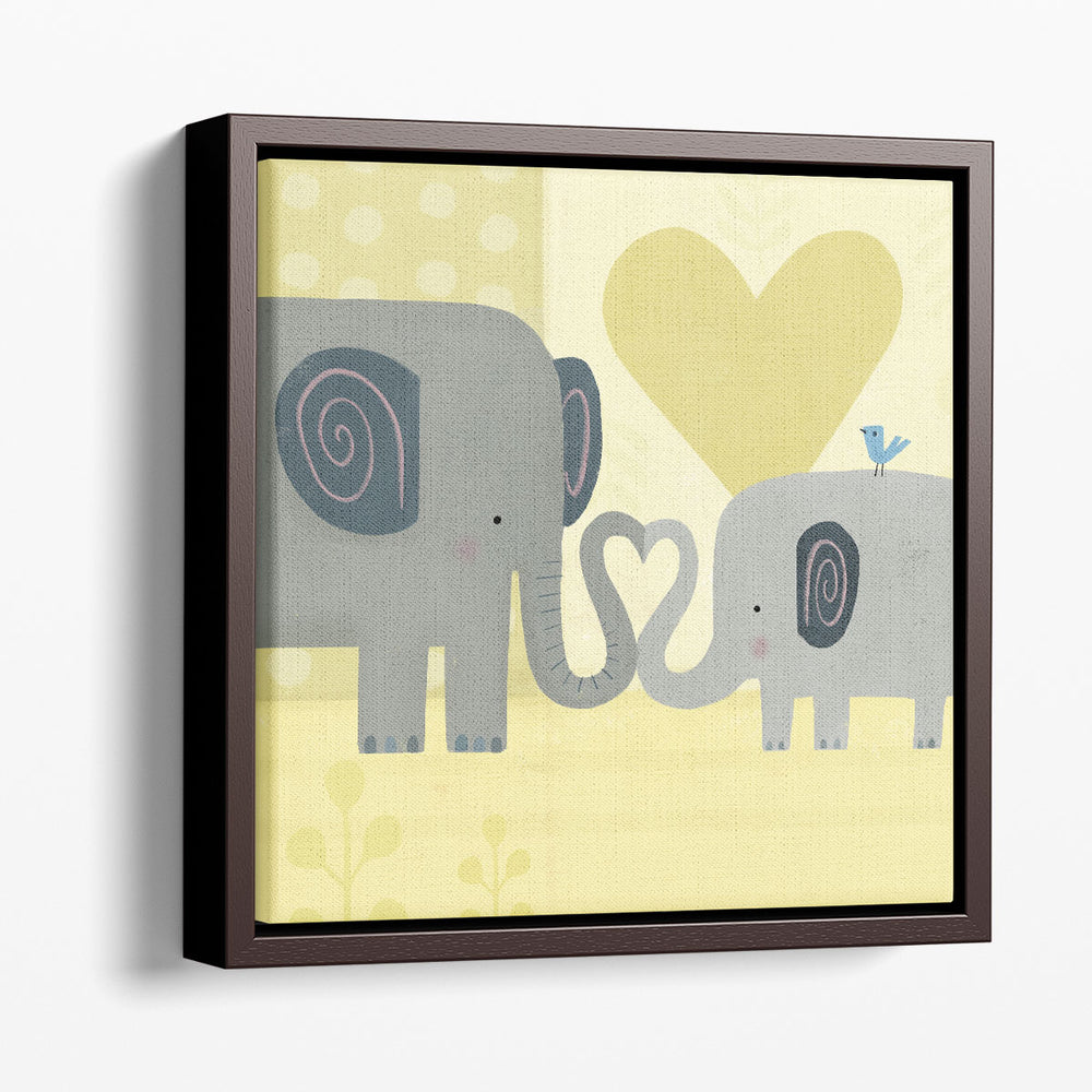 Mama and Me III - Canvas Print Wall Art