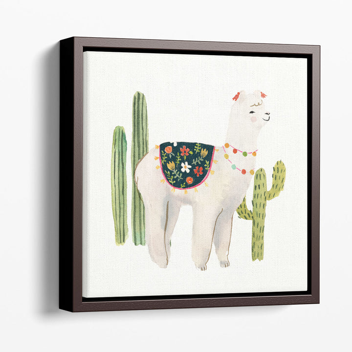 Sweet Alpaca III - Canvas Print Wall Art