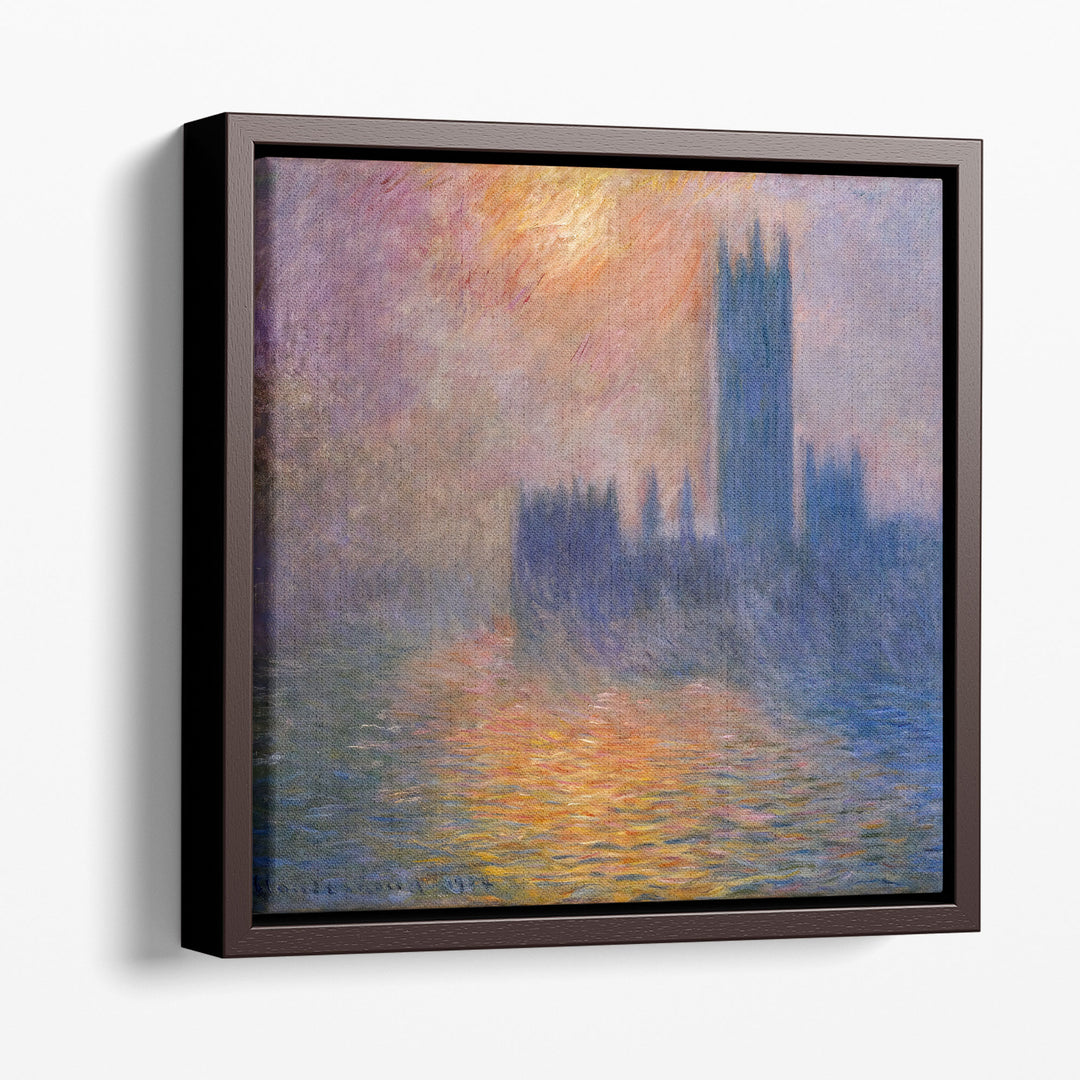 The Houses of Parliament, Sunset, 1904 - Canvas Print Wall Art