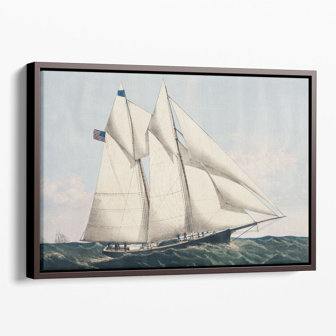 Antique Yachts IV - Canvas Print Wall Art