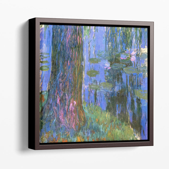 Weeping Willow and Water-Lily Pond, 1916 - 1919 - Canvas Print Wall Art