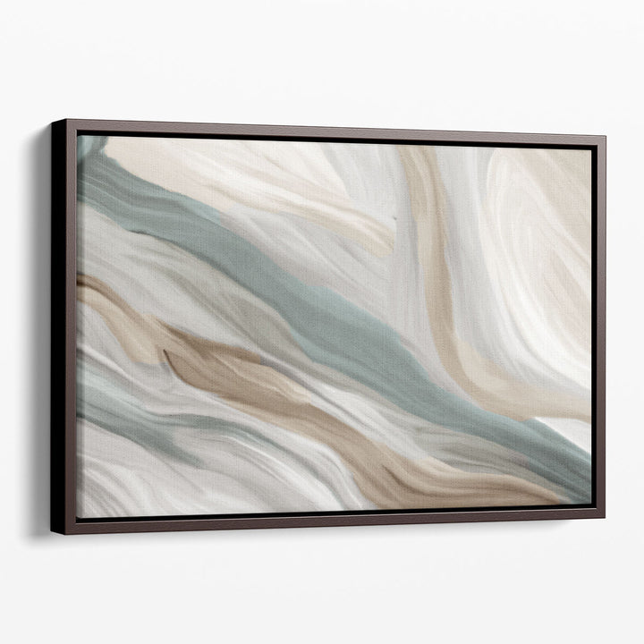 Soft Layers - Canvas Print Wall Art