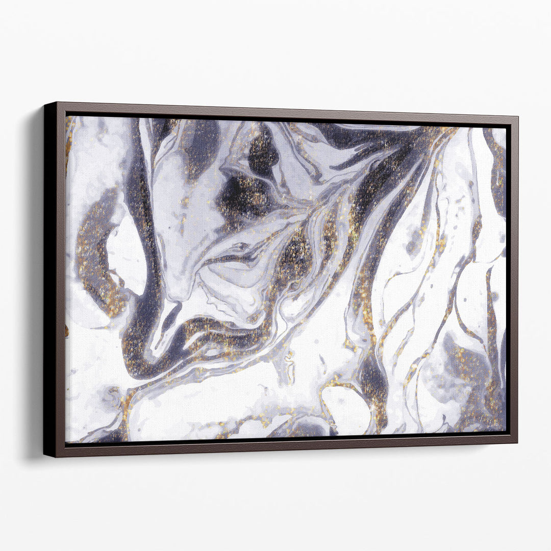 Amethyst Rivers Flow - Canvas Print Wall Art