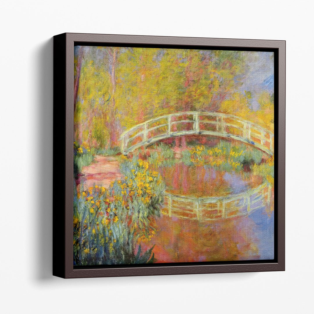 The Japanese Bridge (The Bridge in Monet's Garden), 1895 - 1896 - Canvas Print Wall Art