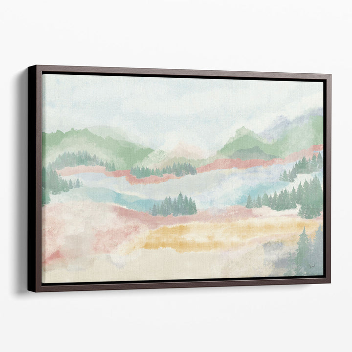 Misty Tranquility - Canvas Print Wall Art