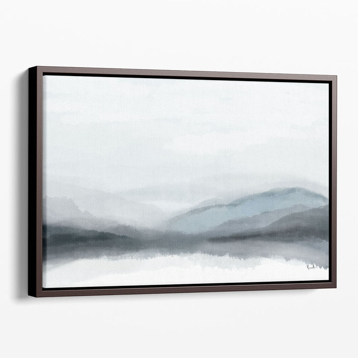 Blue Recess - Canvas Print Wall Art