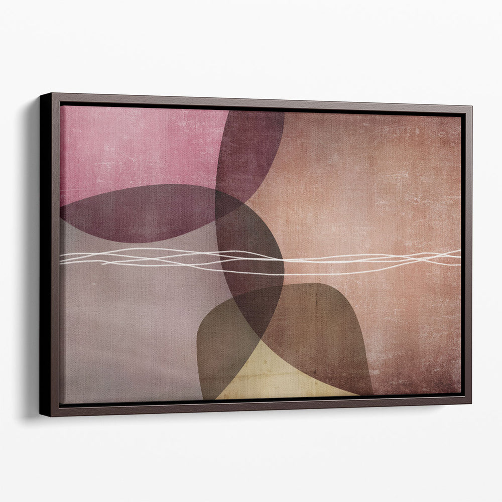 Organic Shapes 1 - Canvas Print Wall Art