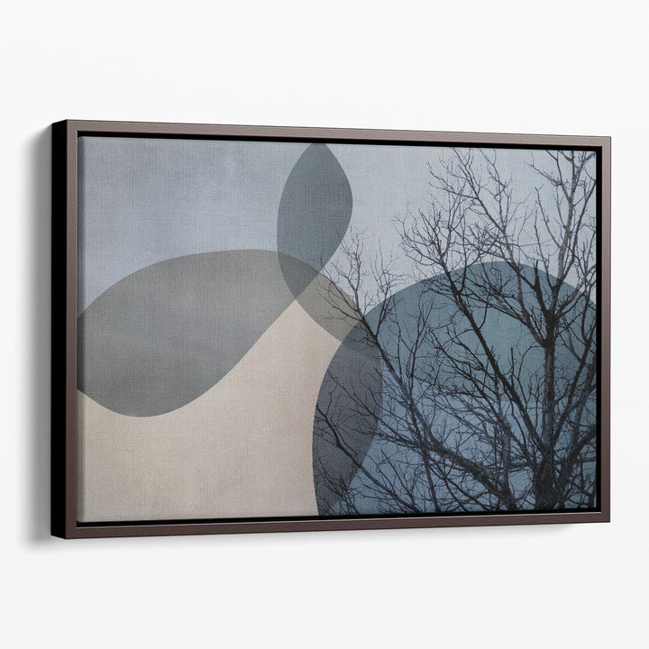 Blue Tree 3 - Canvas Print Wall Art