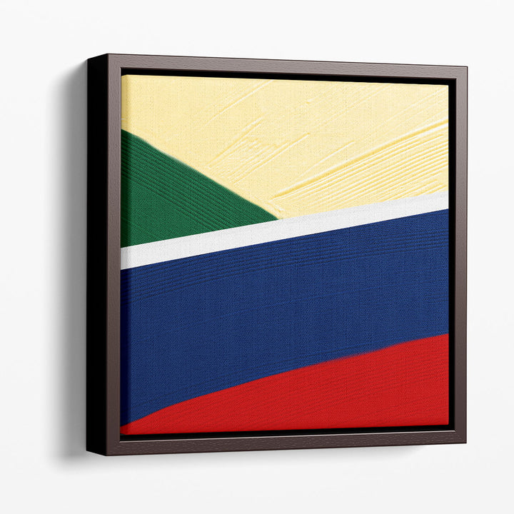 Stacked Color Square 1 - Canvas Print Wall Art