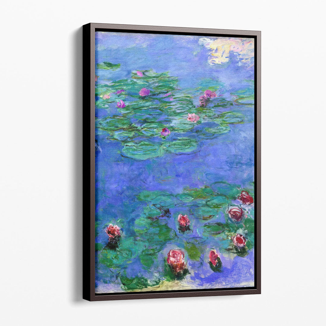 Water Lilies Red, 1914 - 1919 - Canvas Print Wall Art