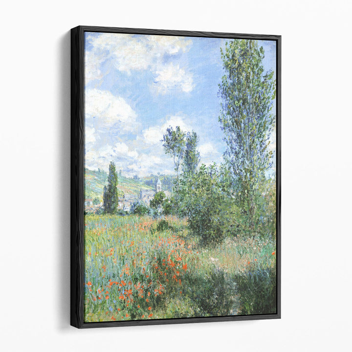 View of Vetheuil, 1880 - Canvas Print Wall Art