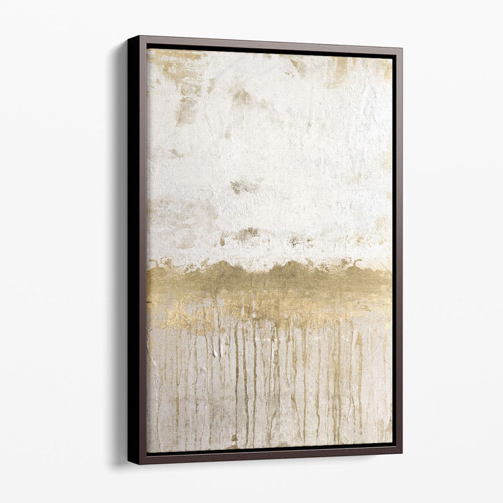 Metallic Spill 1 - Canvas Print Wall Art