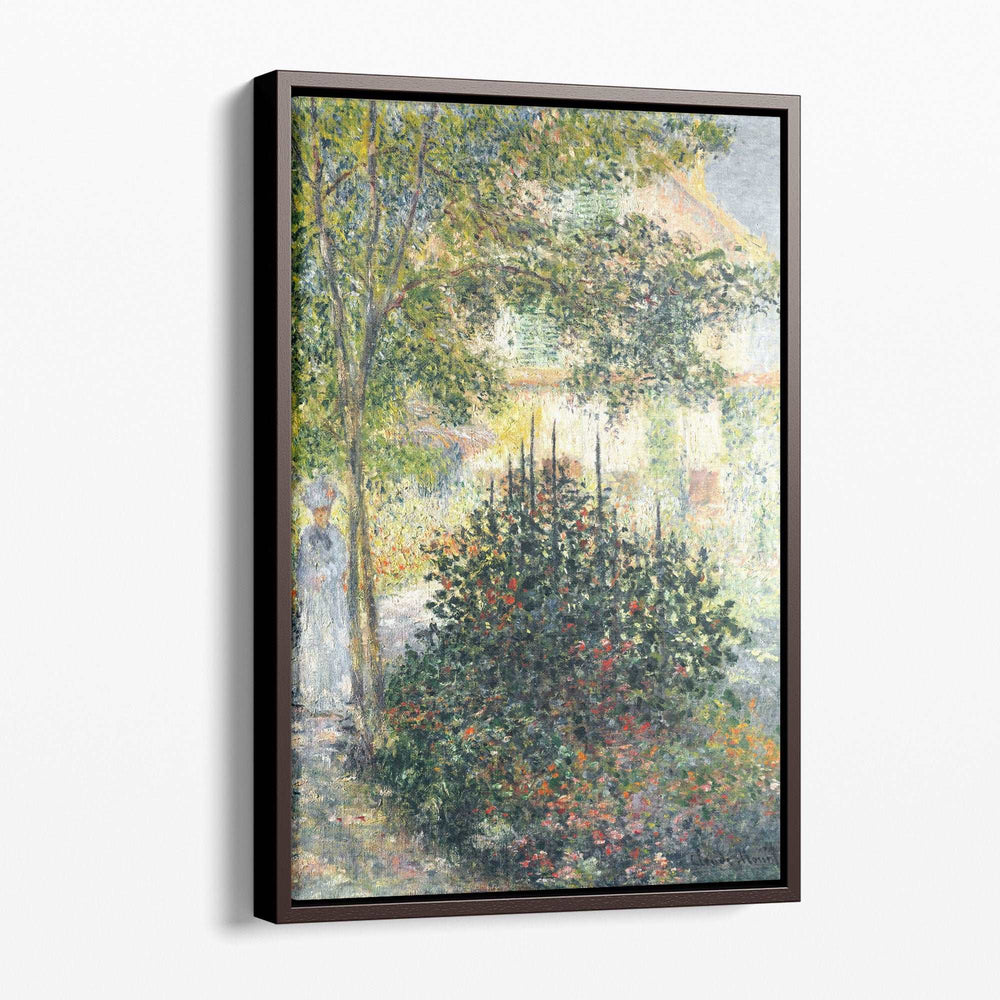 Camille Monet in the Garden at Argenteuil, 1876 - Canvas Print Wall Art