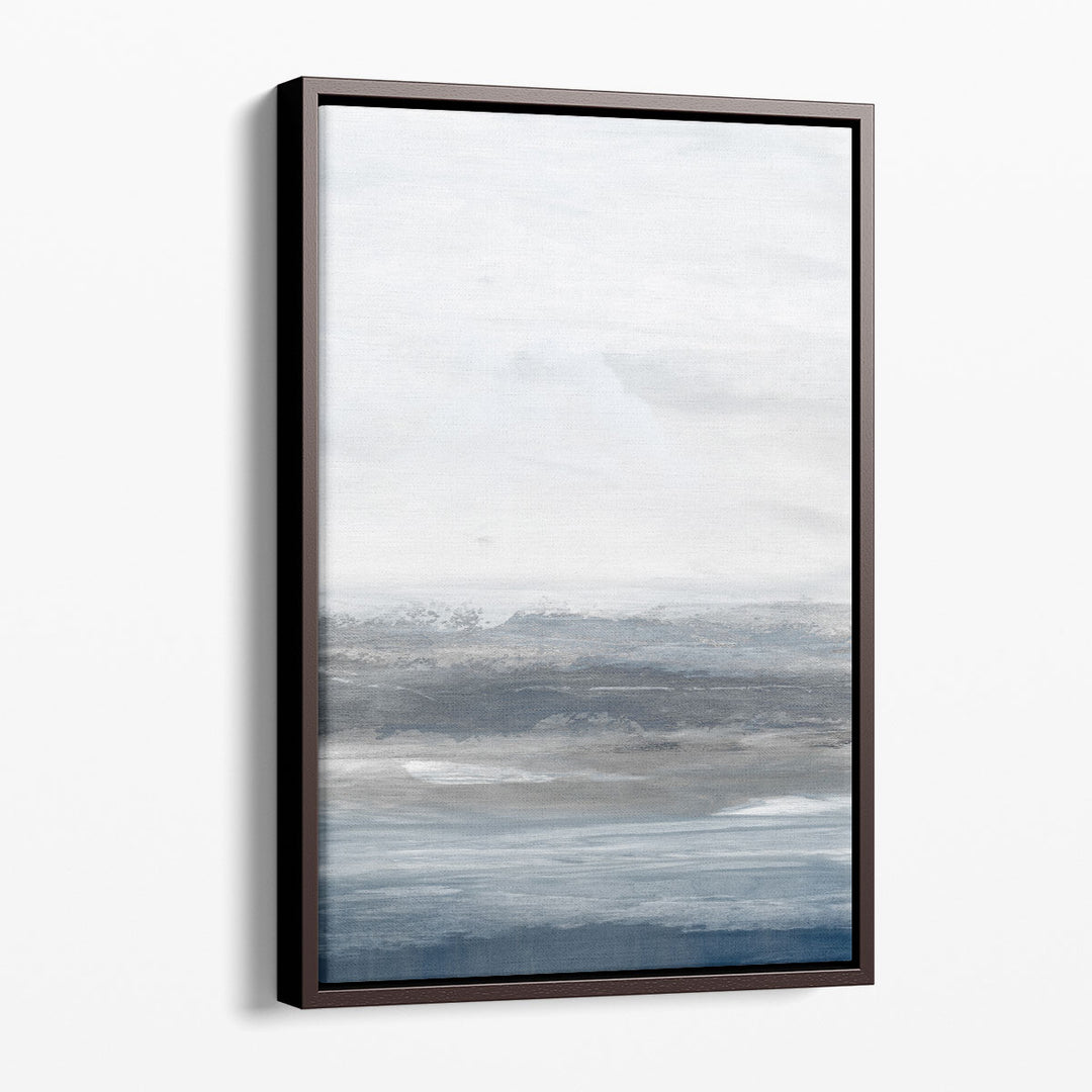 Distorded Oceanscape 1 - Canvas Print Wall Art