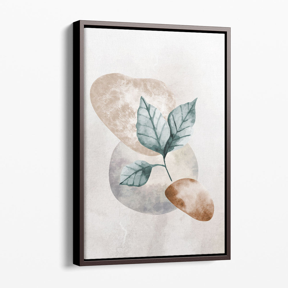 Stone Leaf 1 - Canvas Print Wall Art