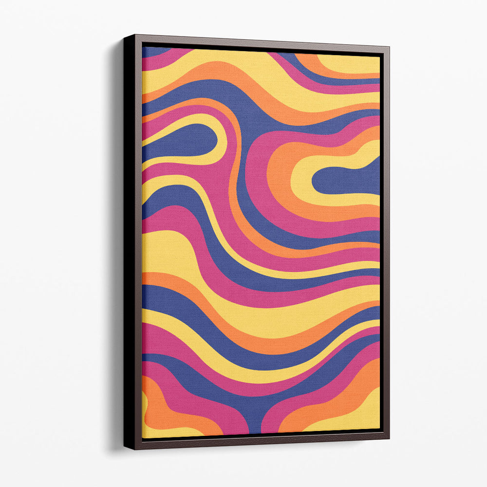 Groovy Swirl - Canvas Print Wall Art