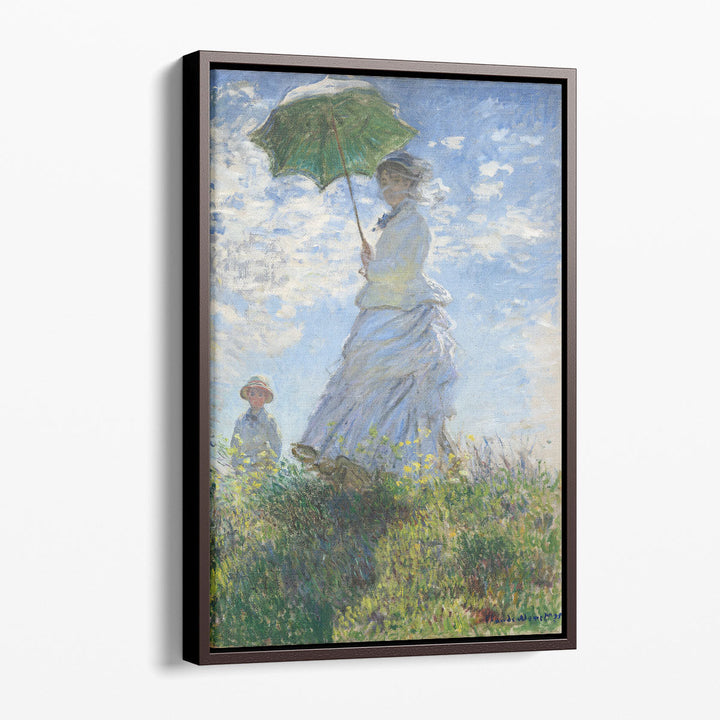 Madame Monet and Her Son, 1875 - Canvas Print Wall Art