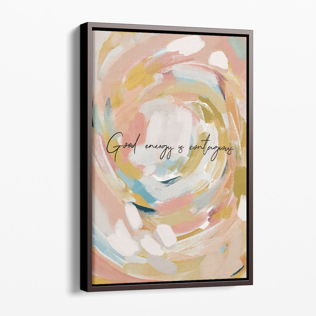 Good Energy - Canvas Print Wall Art