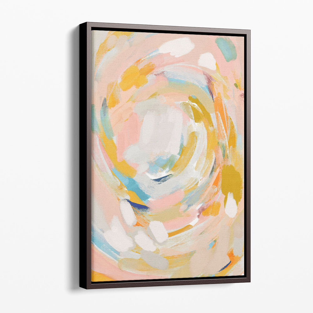 Abstract Energy Bright - Canvas Print Wall Art