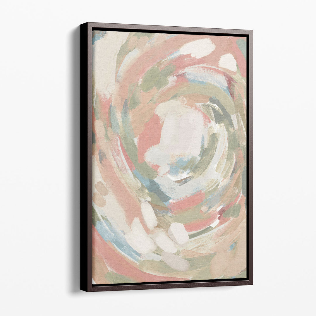 Abstract Energy Spring Colors - Canvas Print Wall Art