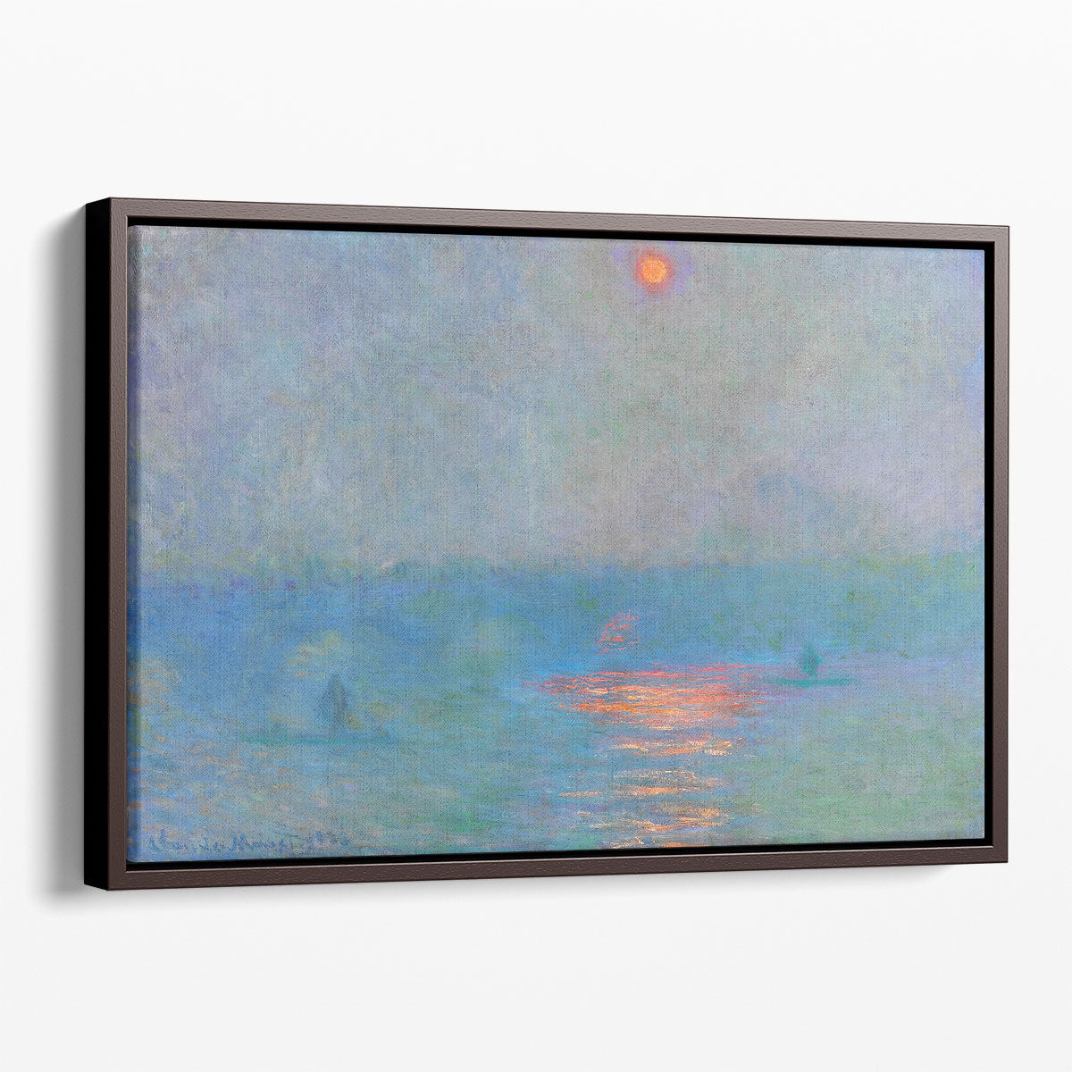 Waterloo Bridge, The Sun in the Fog, 1903 Art Print | Claude Monet