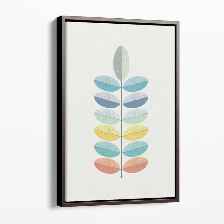 Mid Century Brights 2 - Canvas Print Wall Art