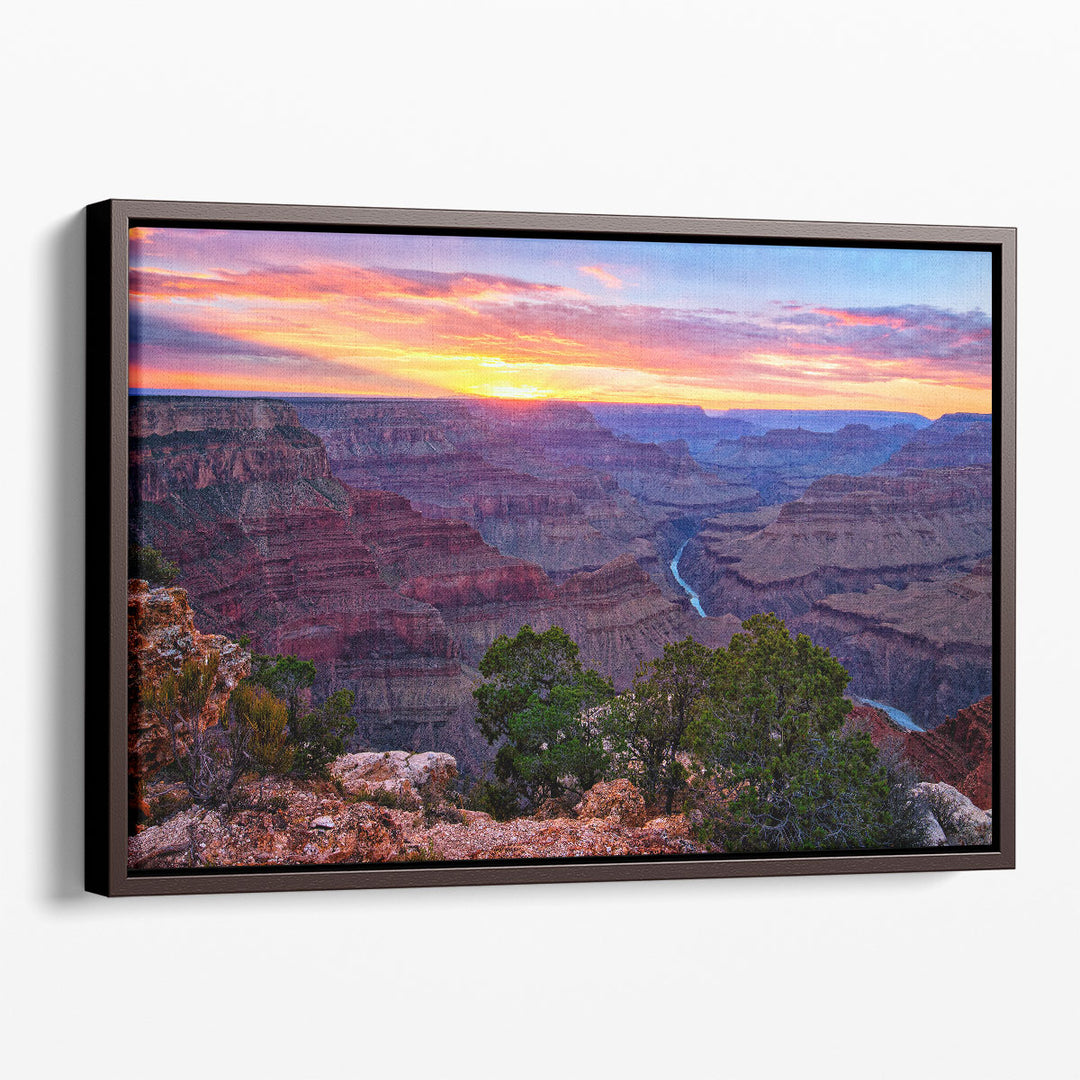 Canyon Sunset I - Canvas Print Wall Art