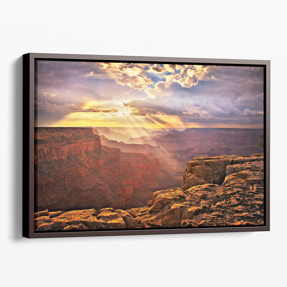 Canyon Sunset II - Canvas Print Wall Art