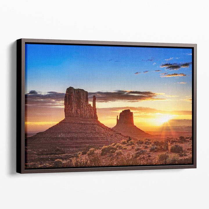 Canyon Sunset III - Canvas Print Wall Art