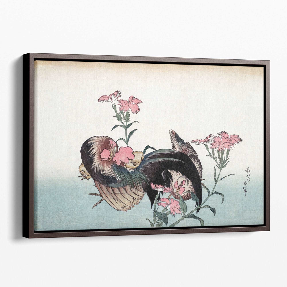 Cock and Flower, 1760–1849 - Canvas Print Wall Art