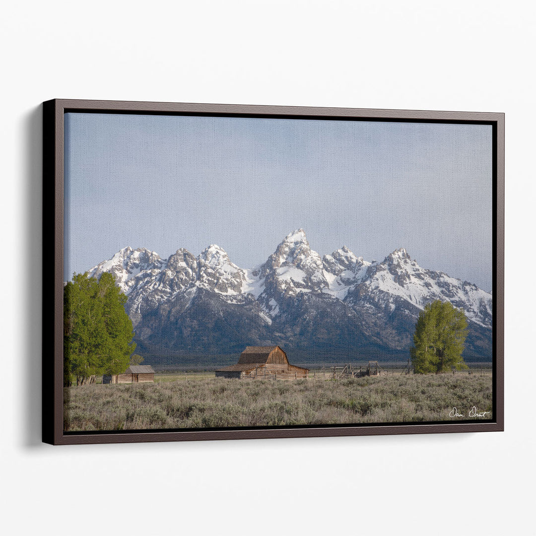 Mountains of Wyoming II - Canvas Print Wall Art