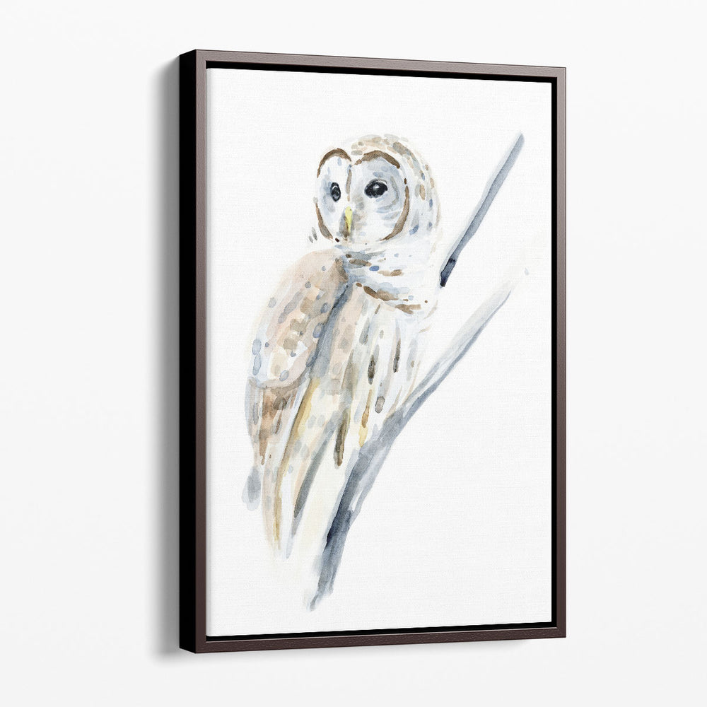 Arctic Owl I - Canvas Print Wall Art