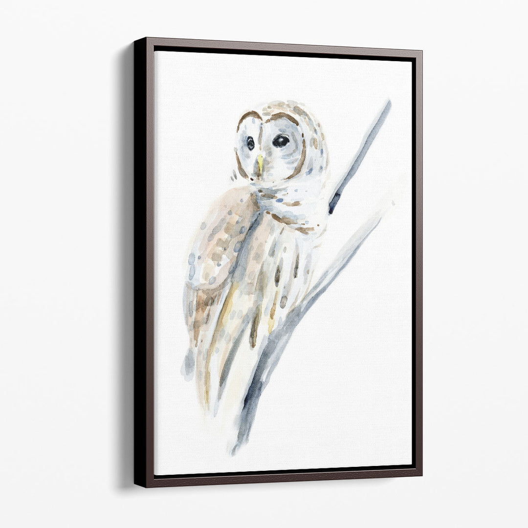 Arctic Owl I - Canvas Print Wall Art