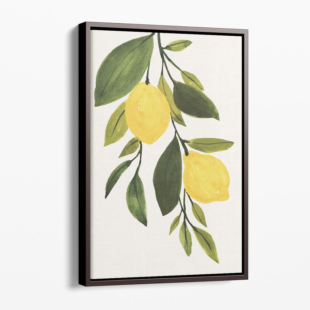 Lemon Branch II - Canvas Print Wall Art