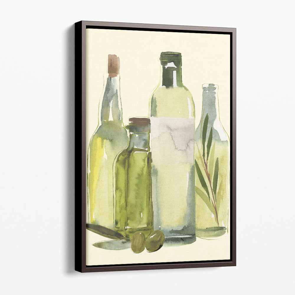 Olive Oil Set I - Canvas Print Wall Art