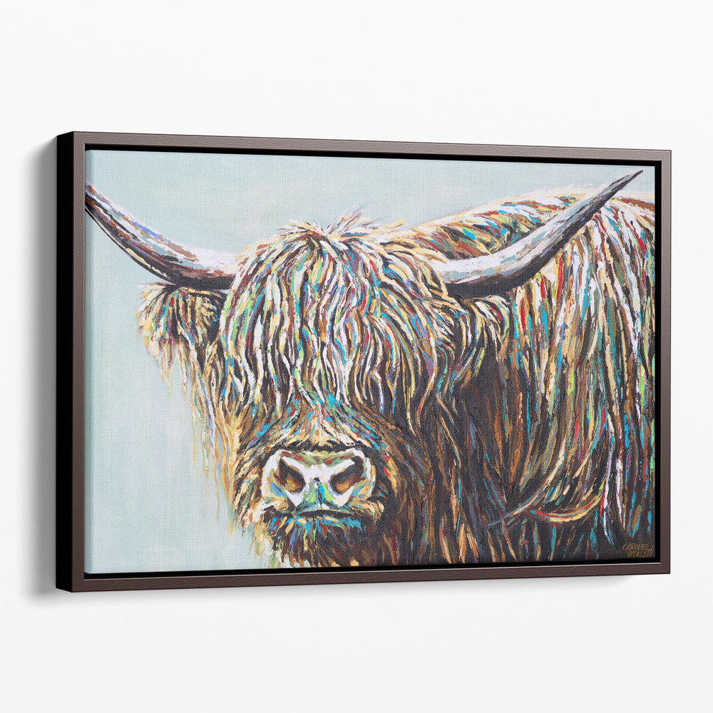 Woolly Highland I - Canvas Print Wall Art