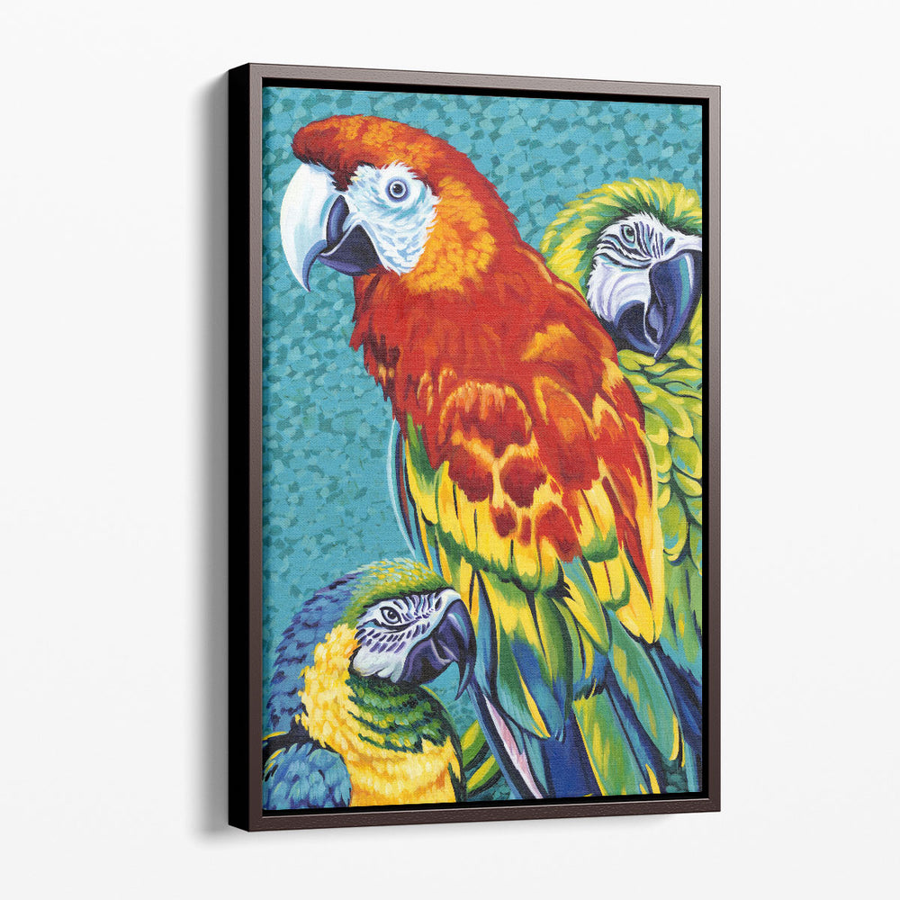 Birds In Paradise III - Canvas Print Wall Art