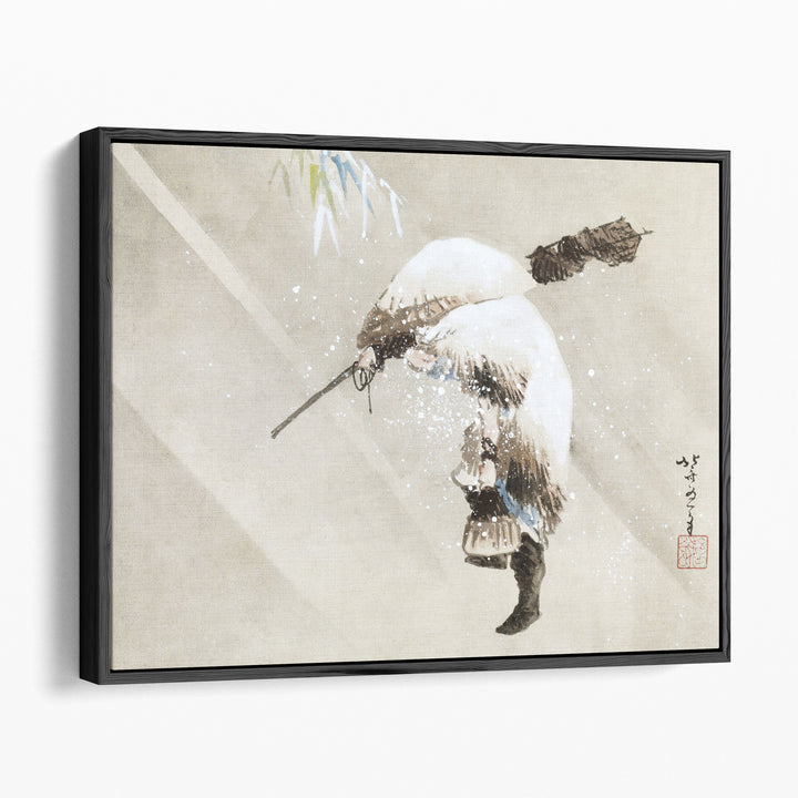 Fisherman in a Snow, 1821 - Canvas Print Wall Art